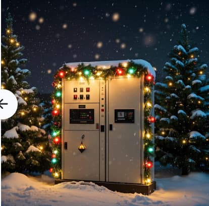 Guozhi Cloud Christmas Season: The festive light of foreign trade distribution cabinets and control cabinets