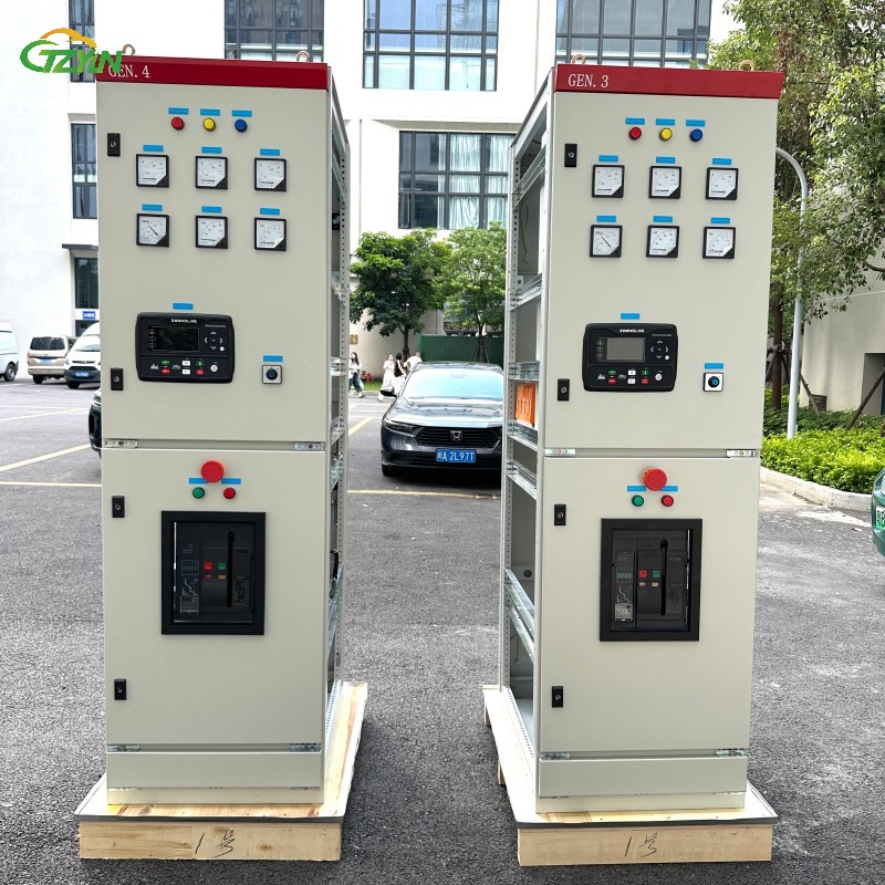 Custom Parallel Cabinet Design for Maldives Diesel Generator Control Panels